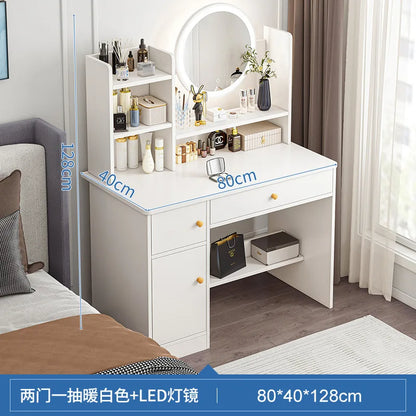 Vela Luxe Space-Saving Makeup Vanity
