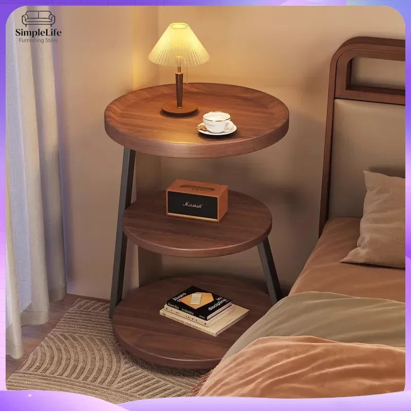Trio Metal Three-Tier Side Table