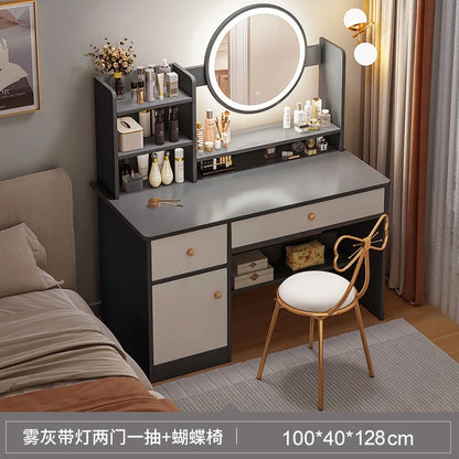Vela Luxe Space-Saving Makeup Vanity