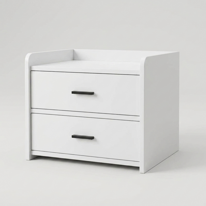 Modern nightstand - front angle