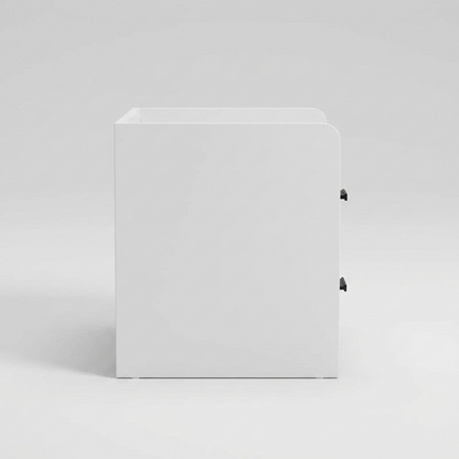 Modern nightstand - side view