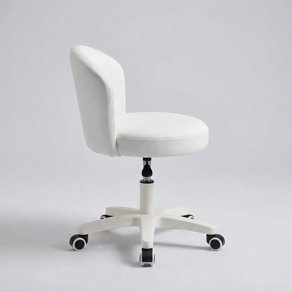 Rolling desk chair - side view