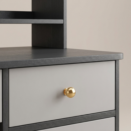 Cosmetic vanity table - detail