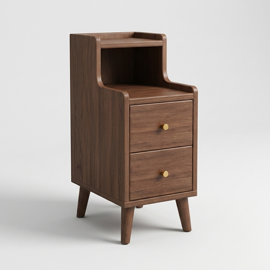 Chinese style nightstand - front angle