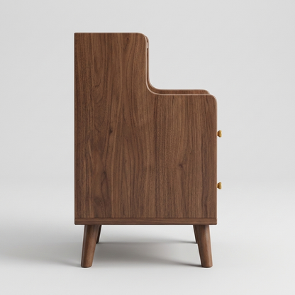 Chinese style nightstand - side view