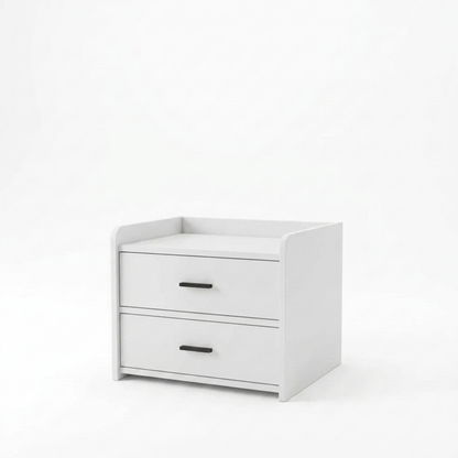 Modern nightstand - white background v2
