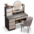 Cosmetic vanity table - white background v2