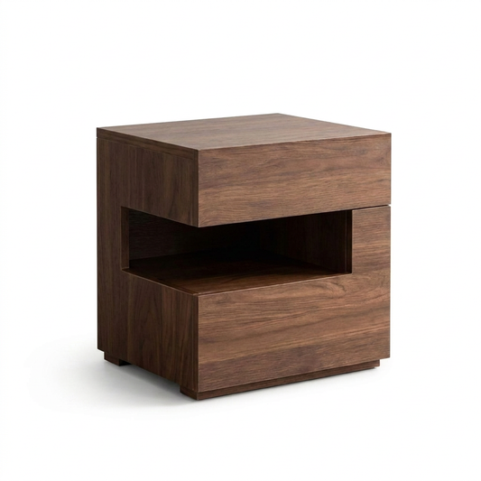 Wabi sabi floating nightstand - white background v2