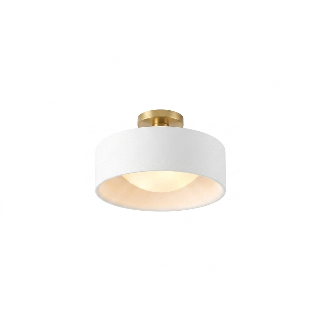 Aurevia low-profile ceiling fixture - white background