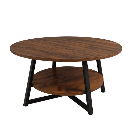 Runa two-tier coffee table - plain background