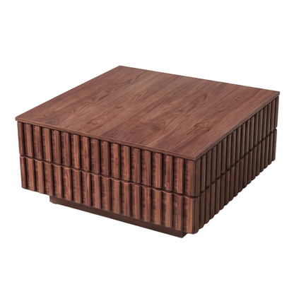 Brekk square coffee table - rear angle