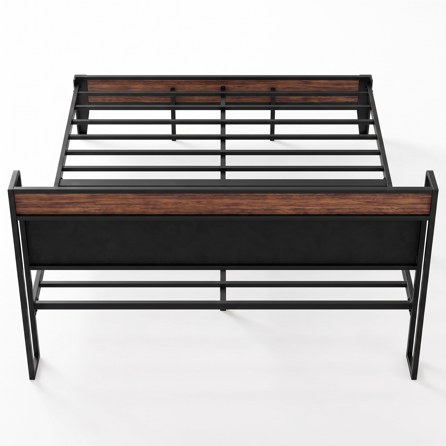 Thorne metal bed frame - rear view