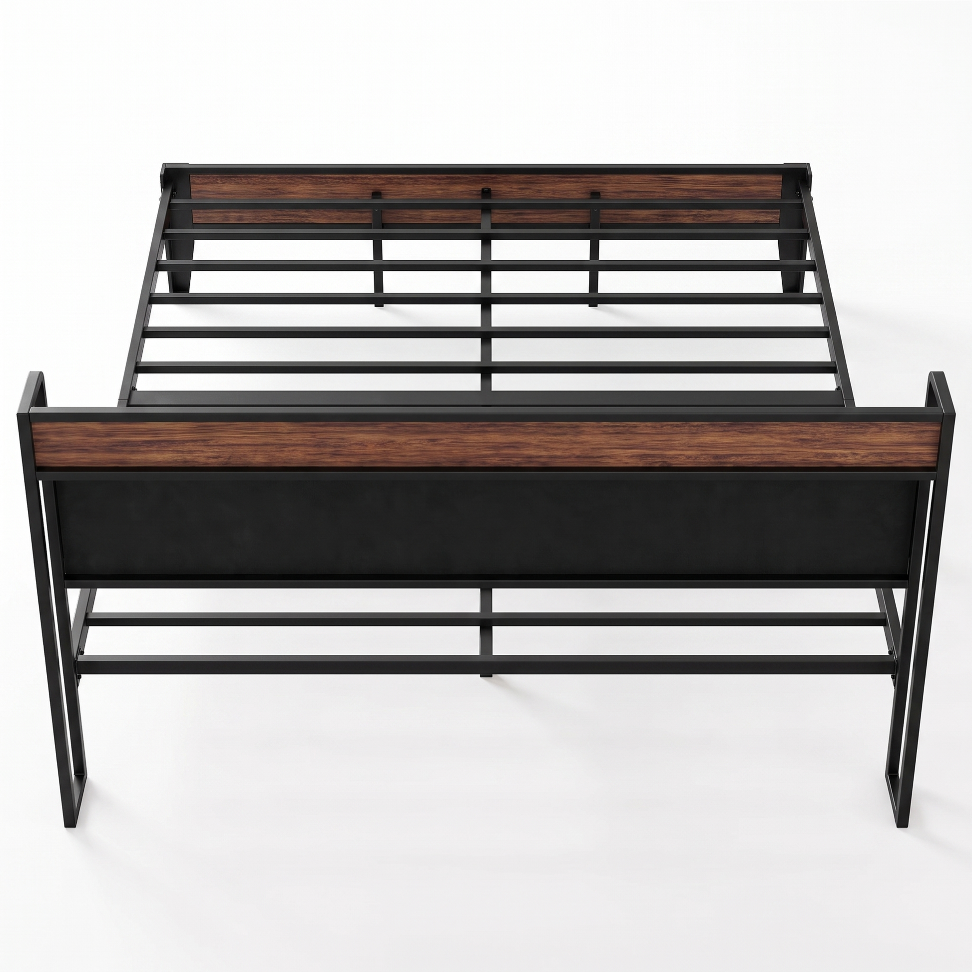 Thorne metal bed frame - rear view