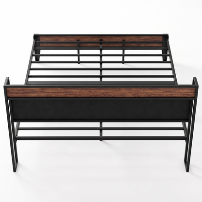 Thorne metal bed frame - rear view