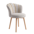 Petra makeup chair - white background