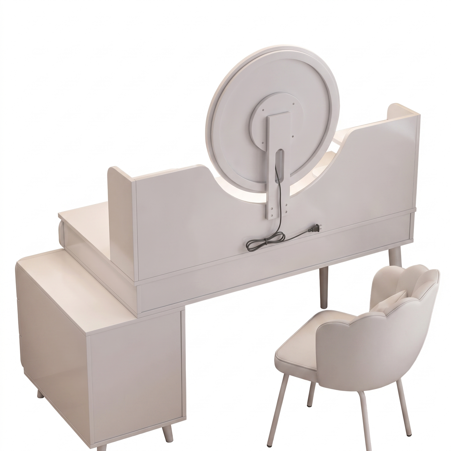 Elara dressing table set - rear view