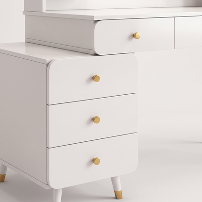 Elara dressing table set - drawer detail