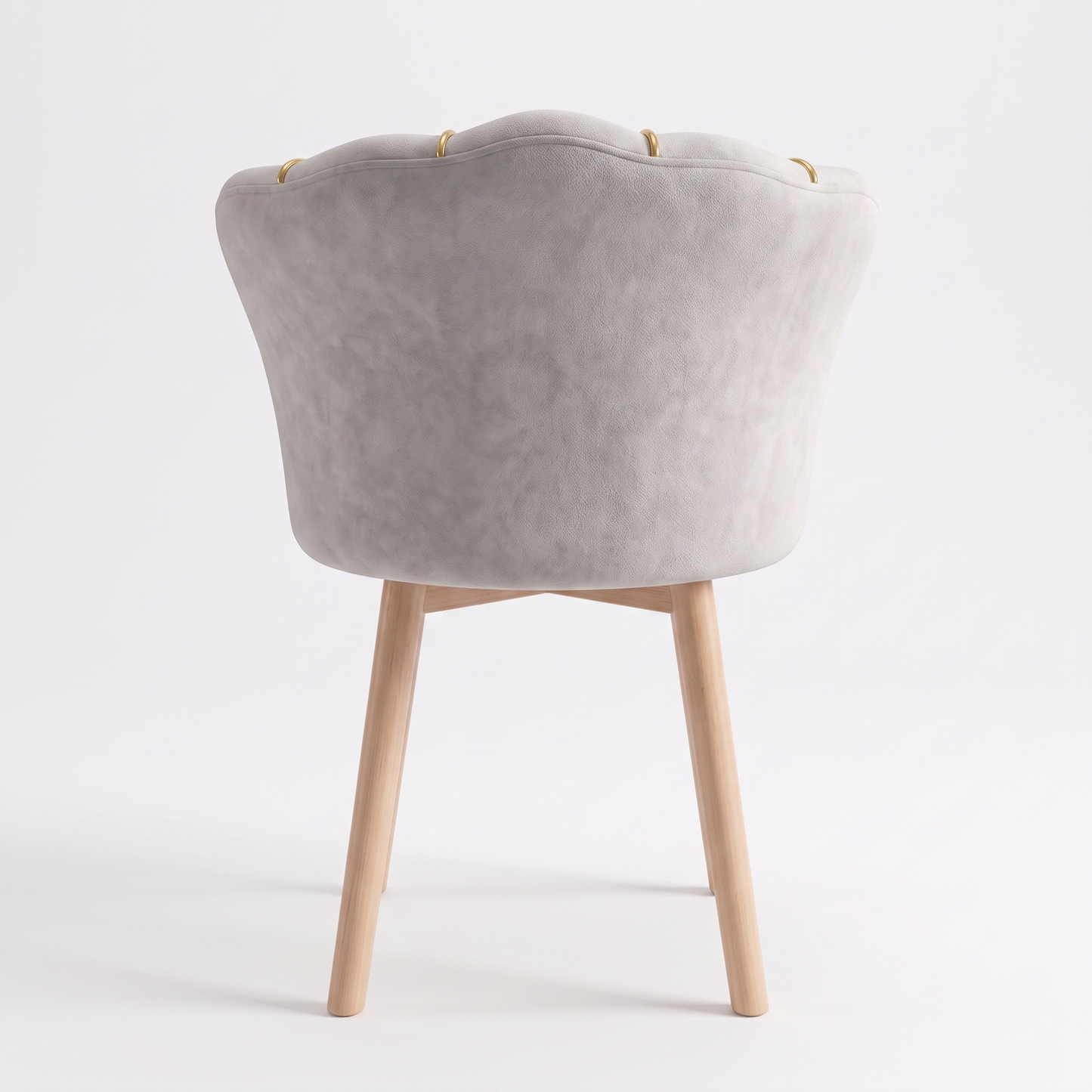 Petra makeup chair - rear view