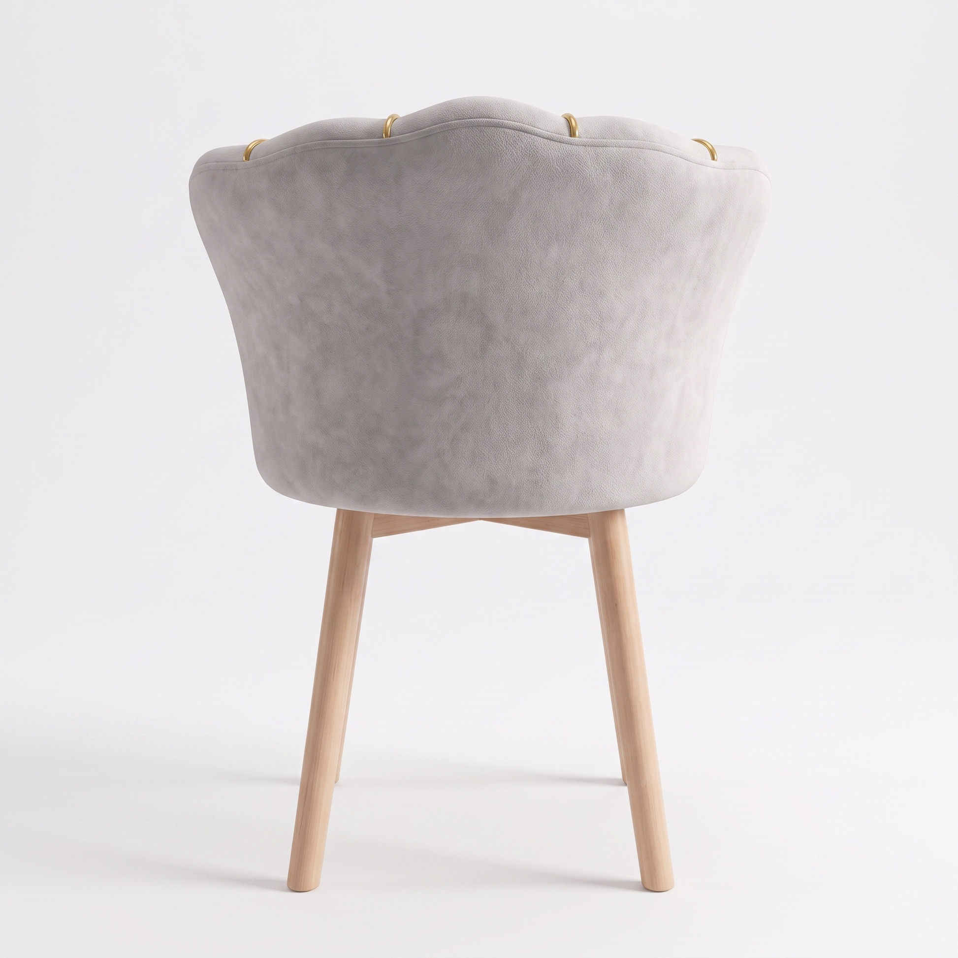 Petra makeup chair - rear view