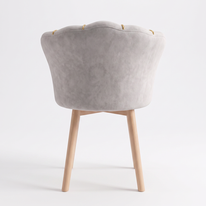 Petra makeup chair - rear view