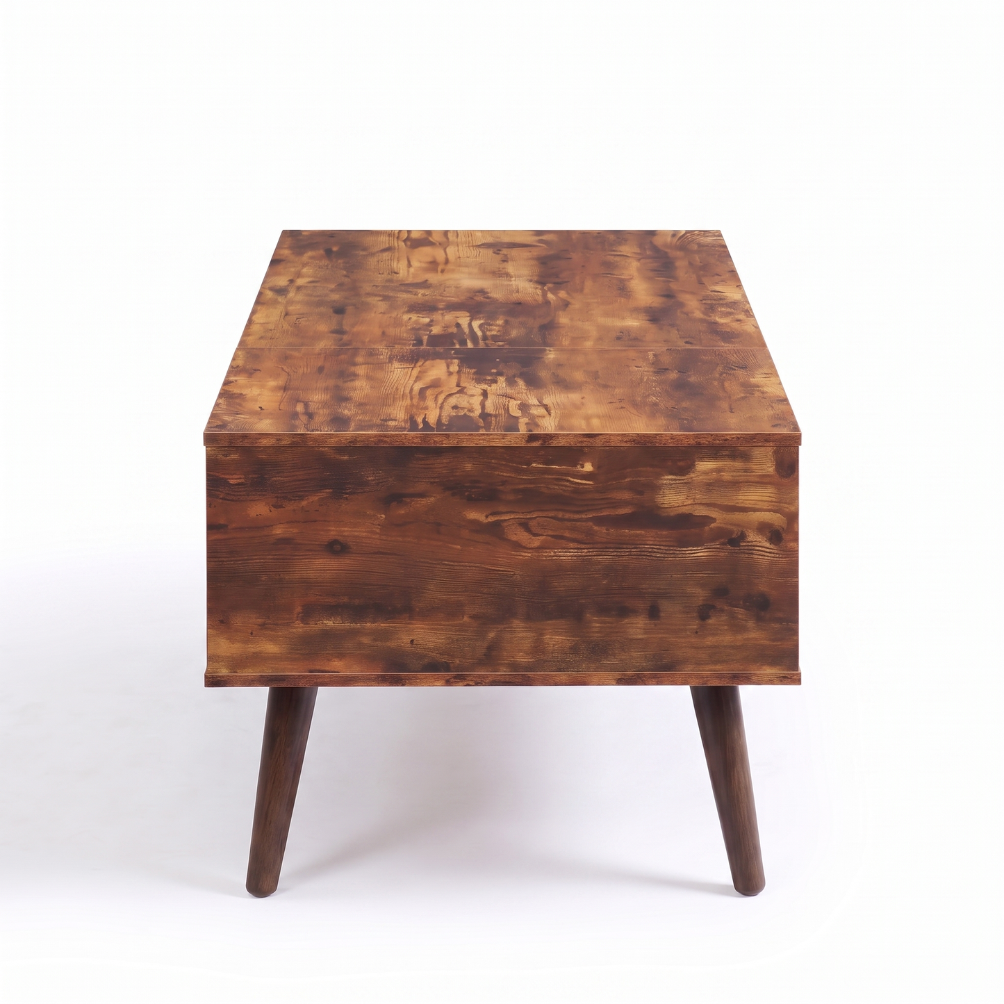 Marn lift-top coffee table - side profile