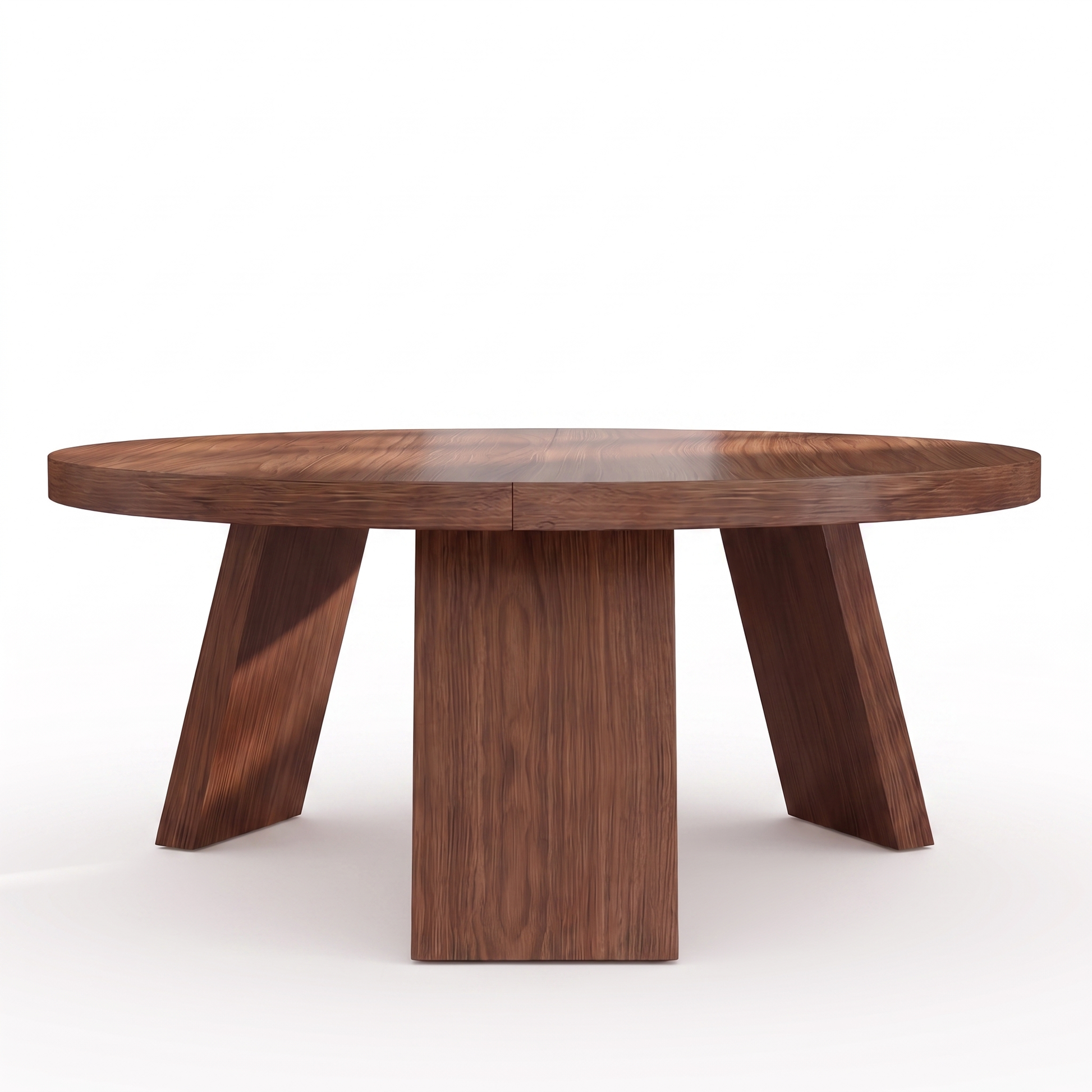 Odda round coffee table - front view