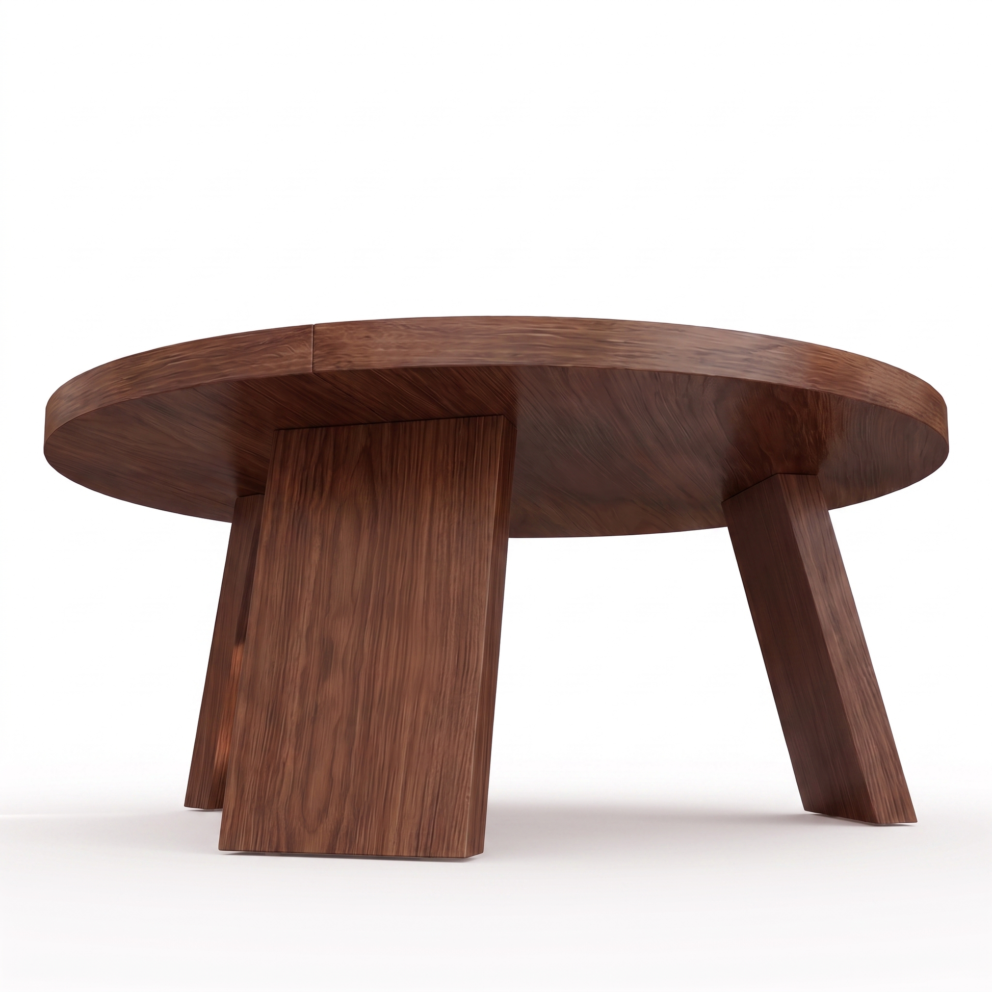 Odda round coffee table - low angle view