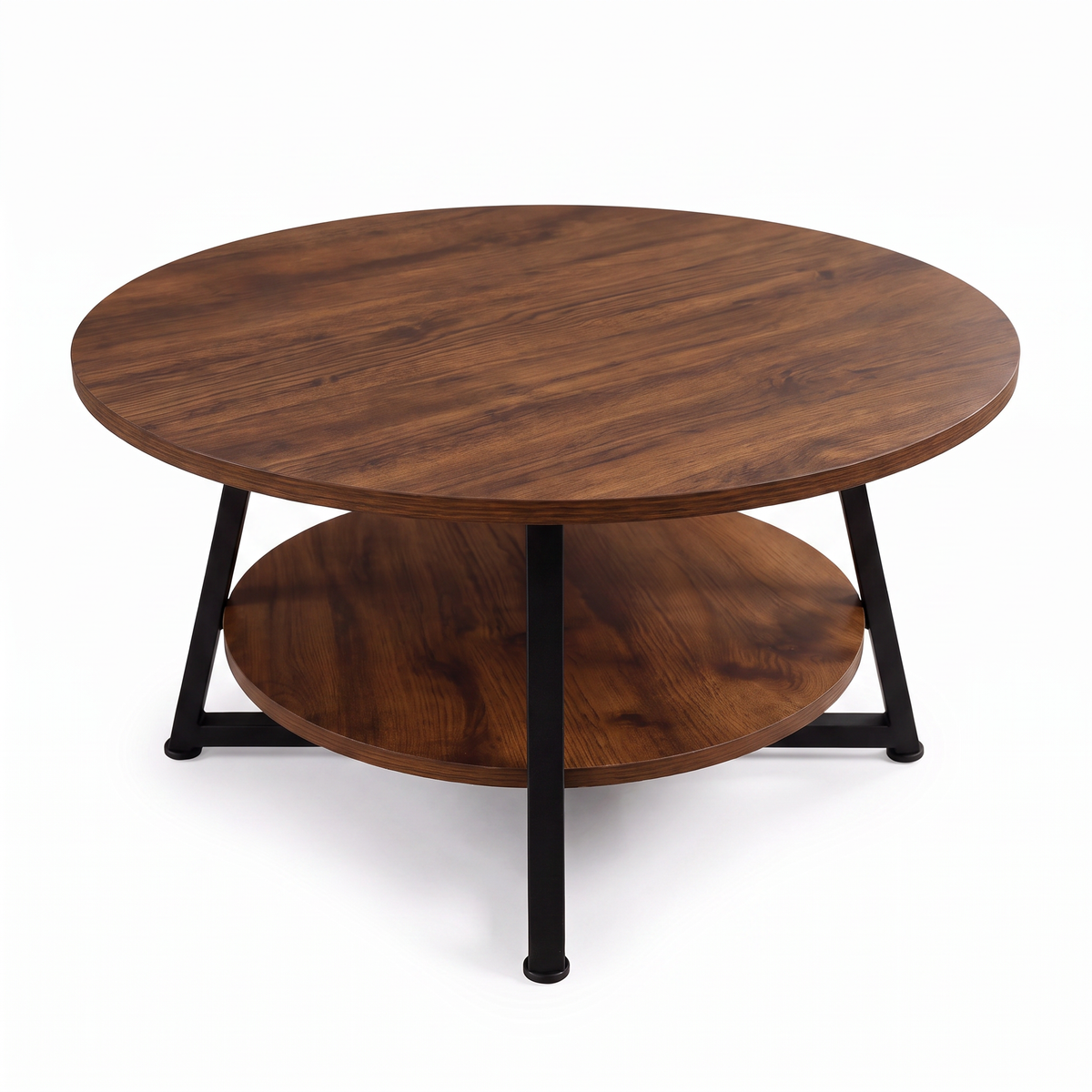 Runa two-tier coffee table - rear view