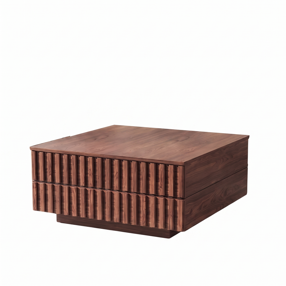 Brekk square coffee table - white background