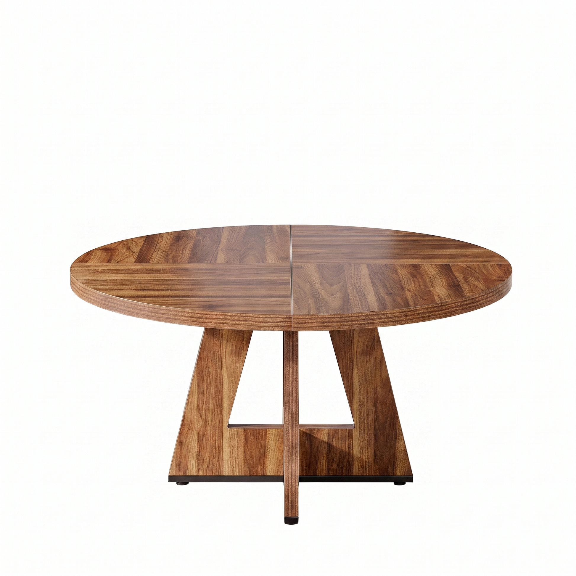 Dala round dining table - white background