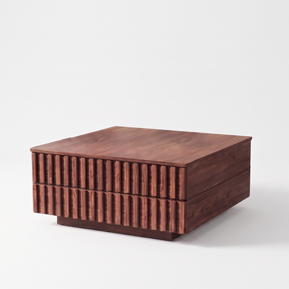 Brekk square coffee table - rear view