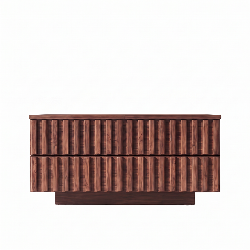 Brekk square coffee table - front view