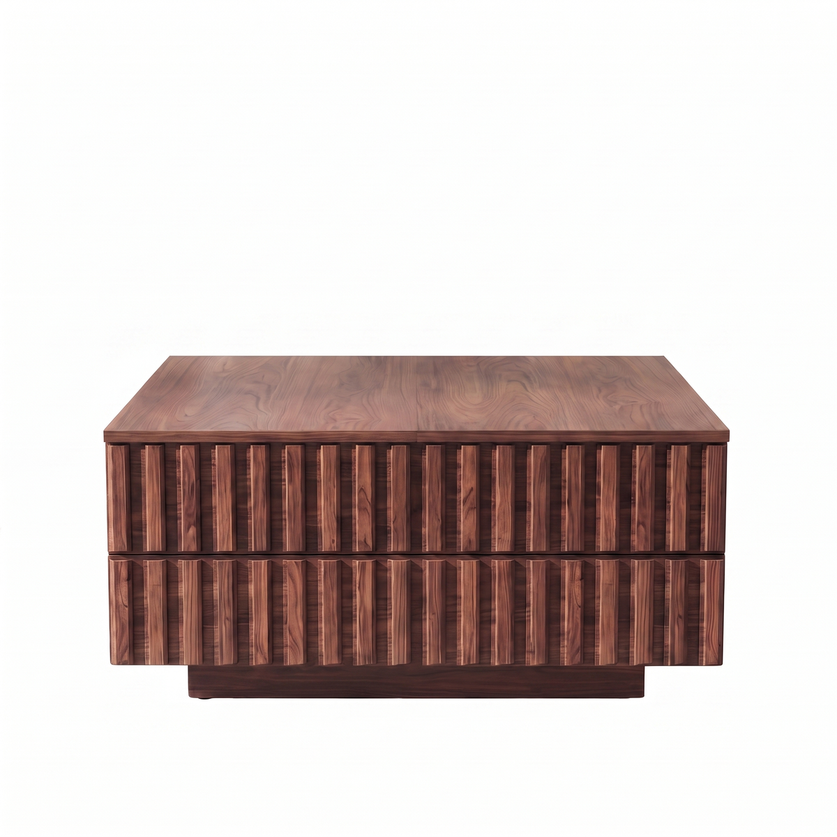 Brekk square coffee table - side profile
