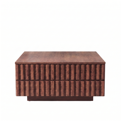 Brekk square coffee table - side profile