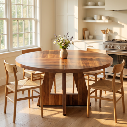 Dala round dining table - lifestyle kitchen