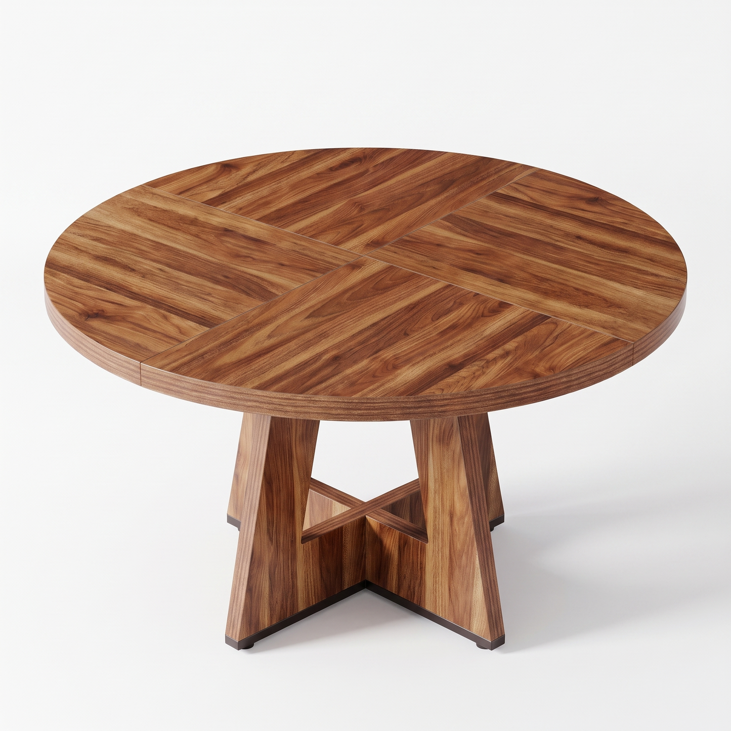 Dala round dining table - rear view