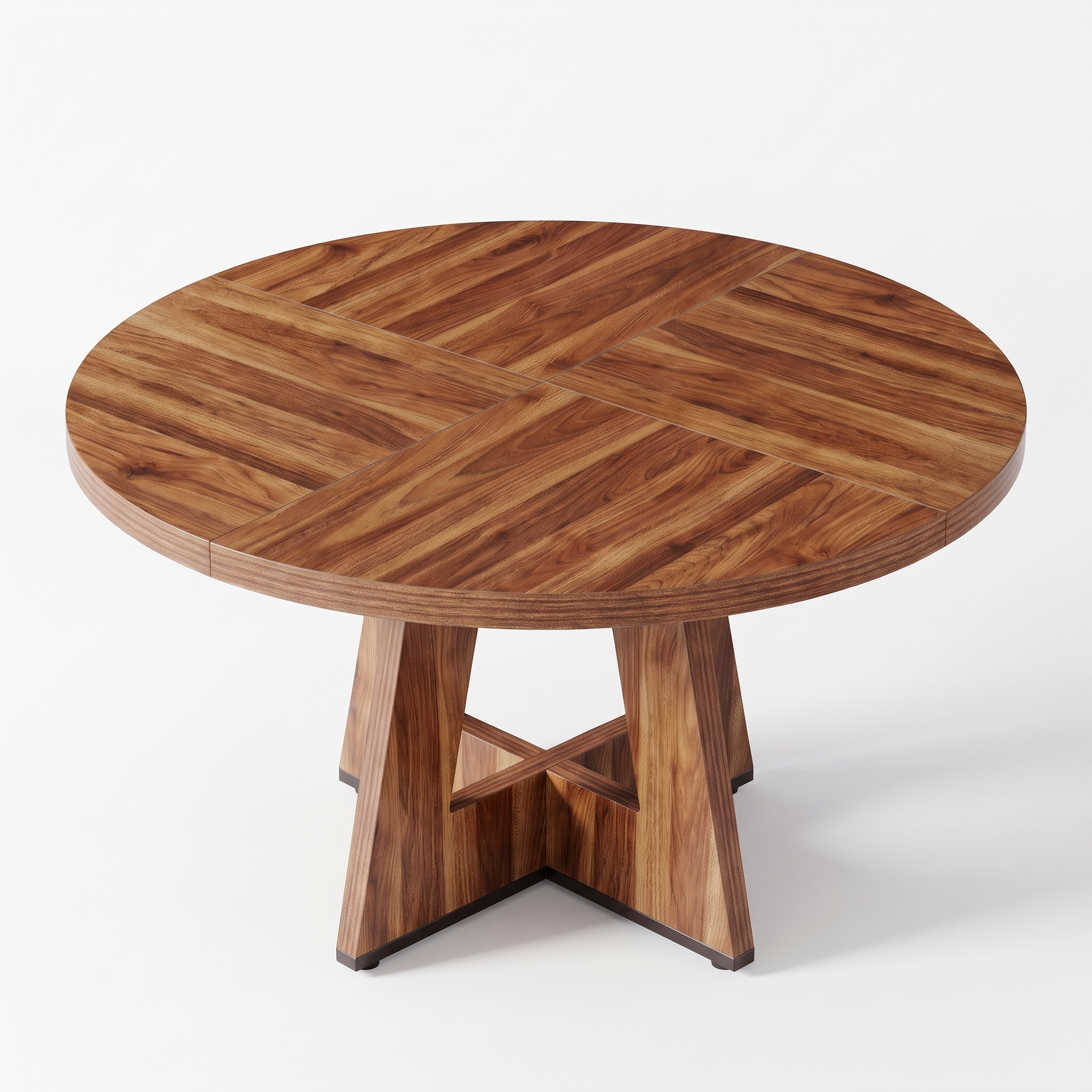 Dala round dining table - rear view