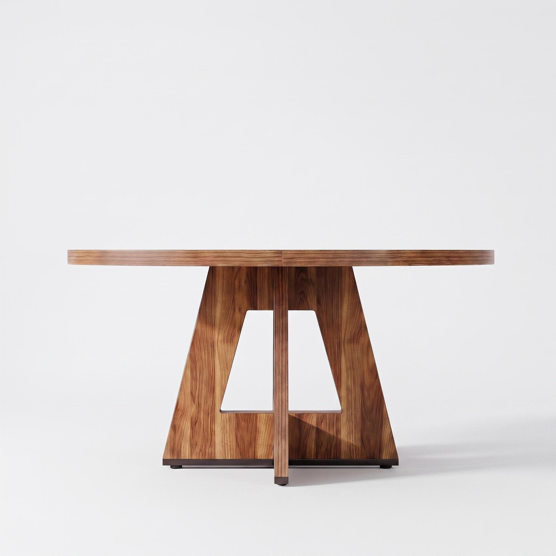 Dala round dining table - front view