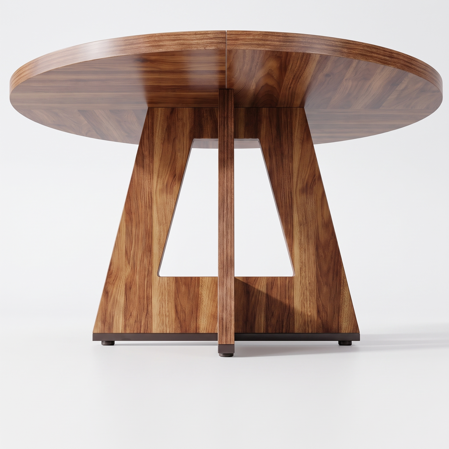 Dala round dining table - low angle view