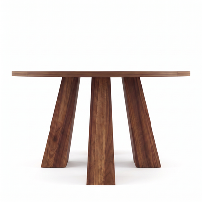 Wren round dining table - front view