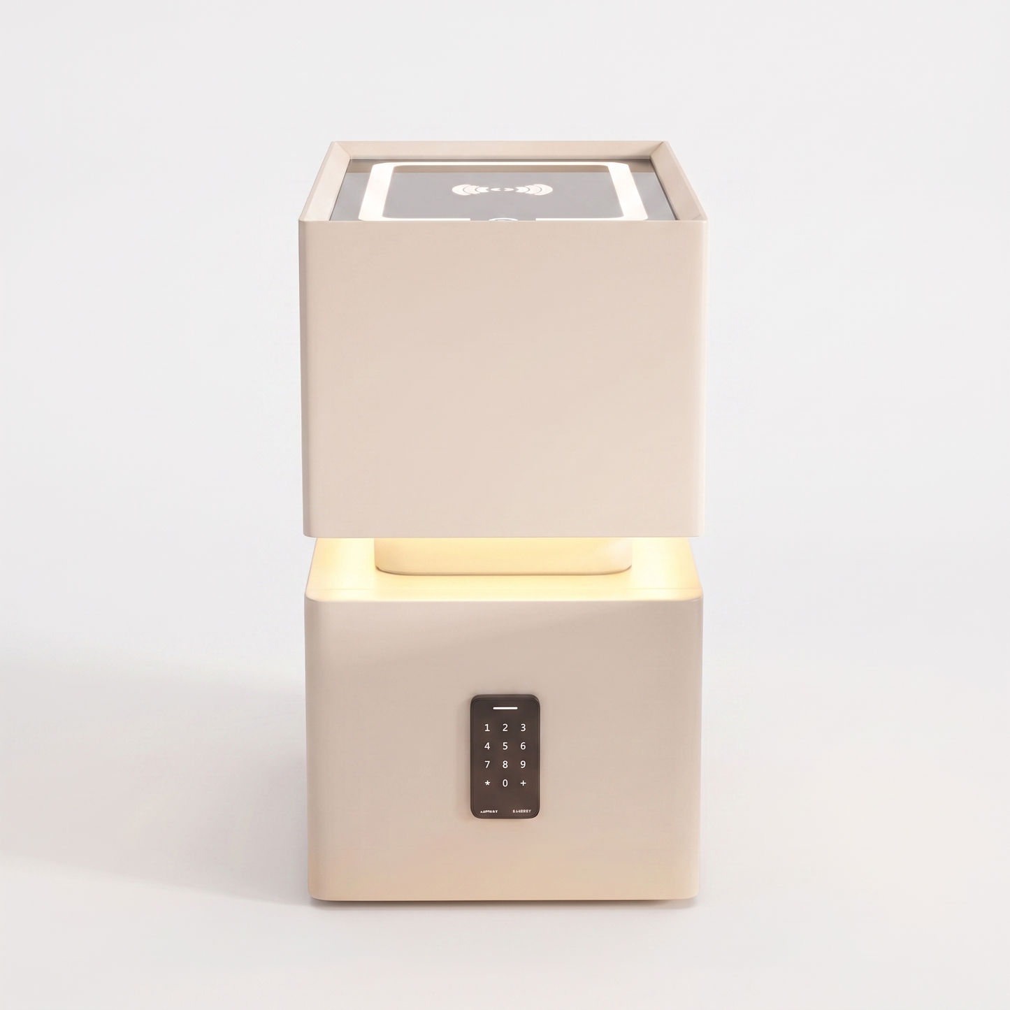 Nyra slim nightstand - front view