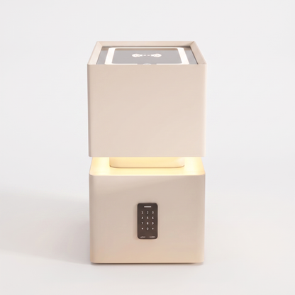 Nyra slim nightstand - front view