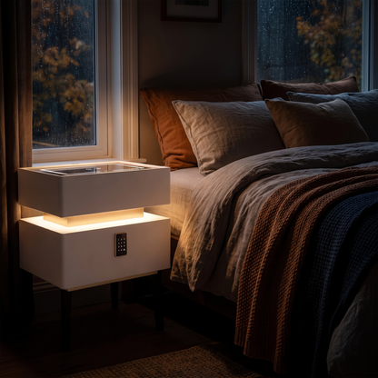 Kaido smart nightstand - lifestyle evening