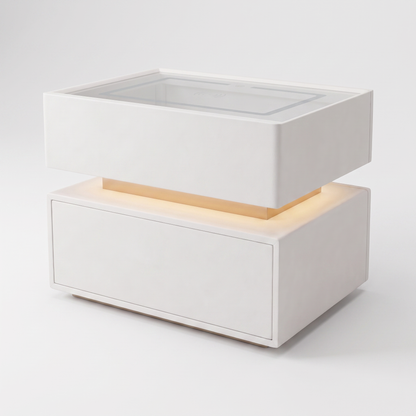 Kaido smart nightstand - rear view