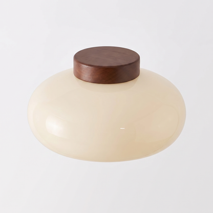 Lyra ceiling light - three quarter view from above