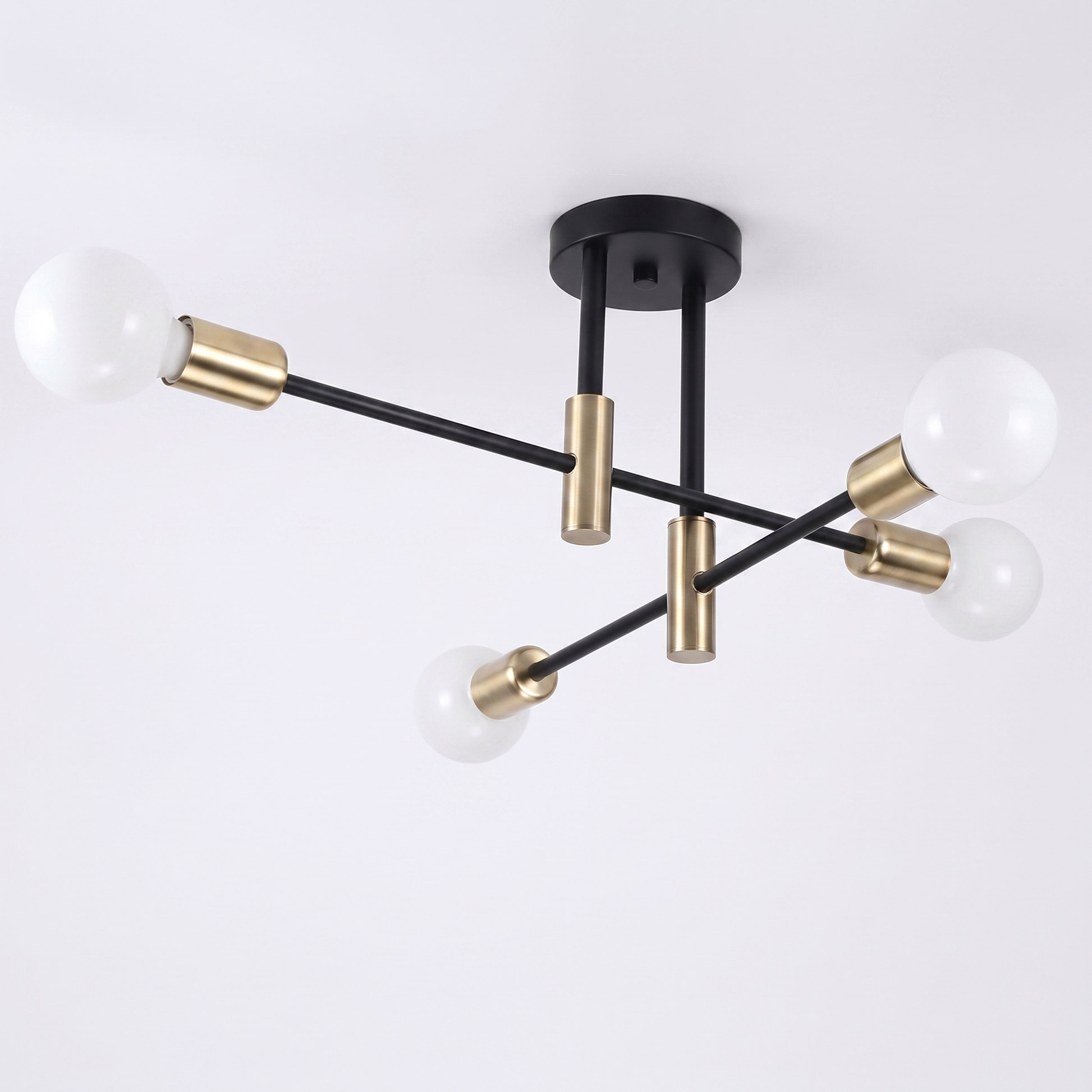 Ferro sputnik ceiling light - side elevation