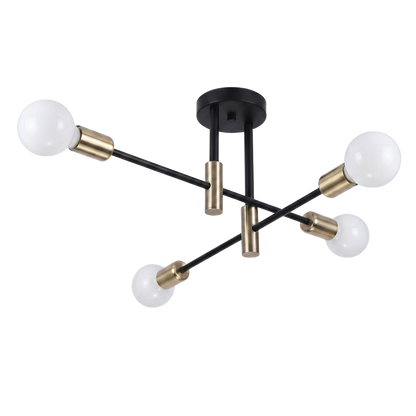 Ferro sputnik ceiling light - white background