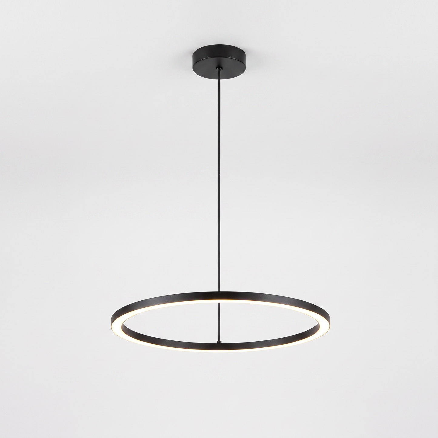 Nimbus LED ring pendant - underside view