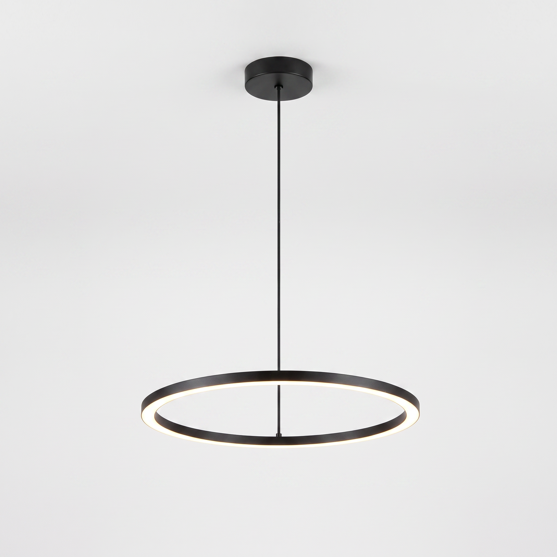 Nimbus LED ring pendant - underside view