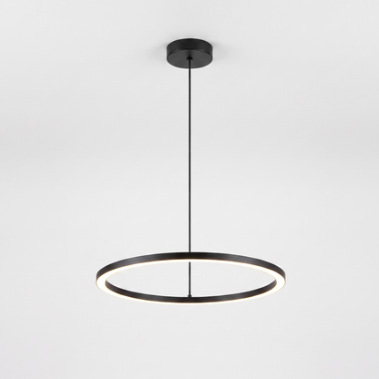 Nimbus LED ring pendant - underside view